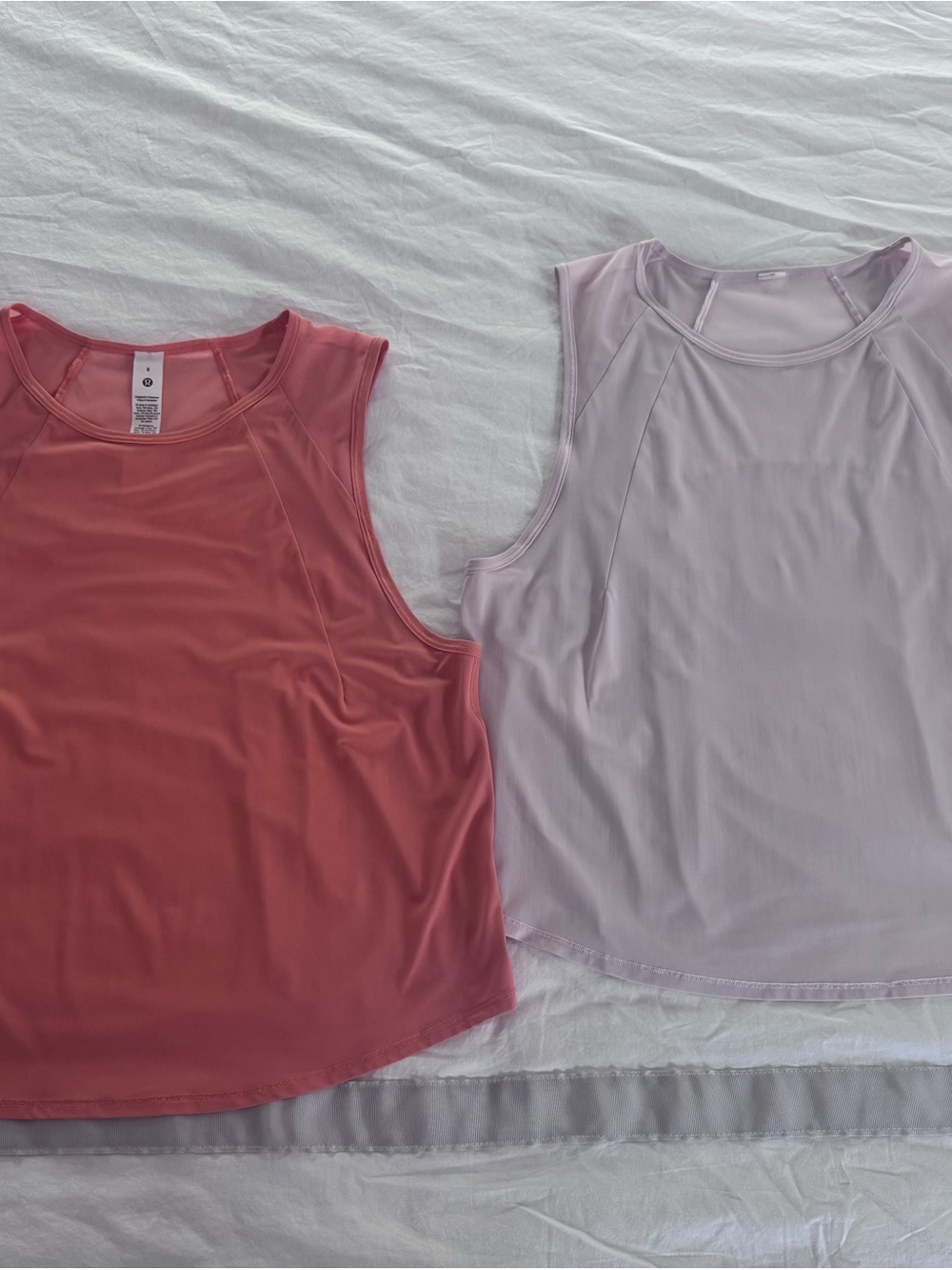 Two lululemon Women's Sleeveless Tank size 8